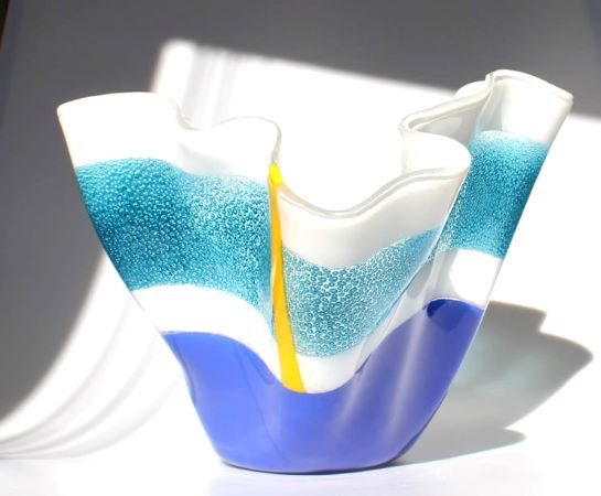 Blue sky Vase